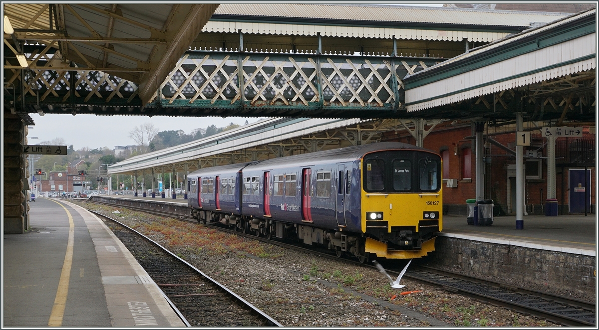 The 150 127 Exeter St David.
21.04.2016
