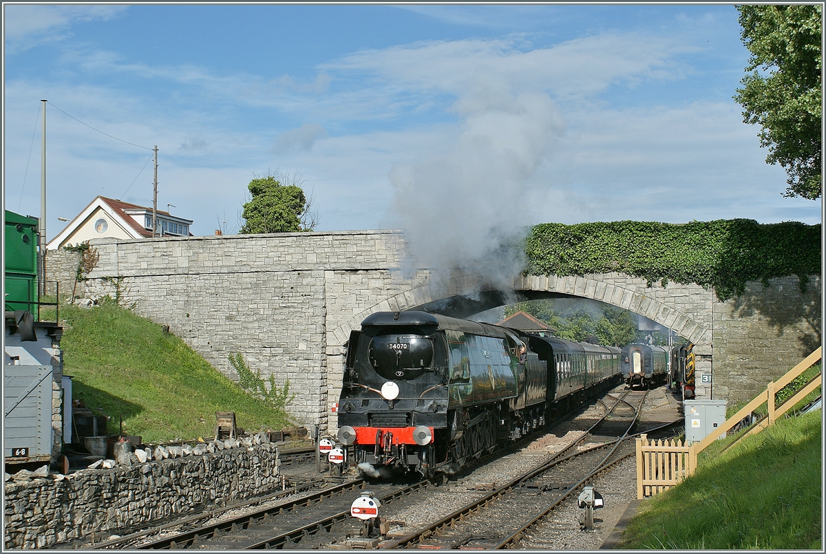 The 34 070 in Swanage (by the Swanage Railway).
16.05.2011