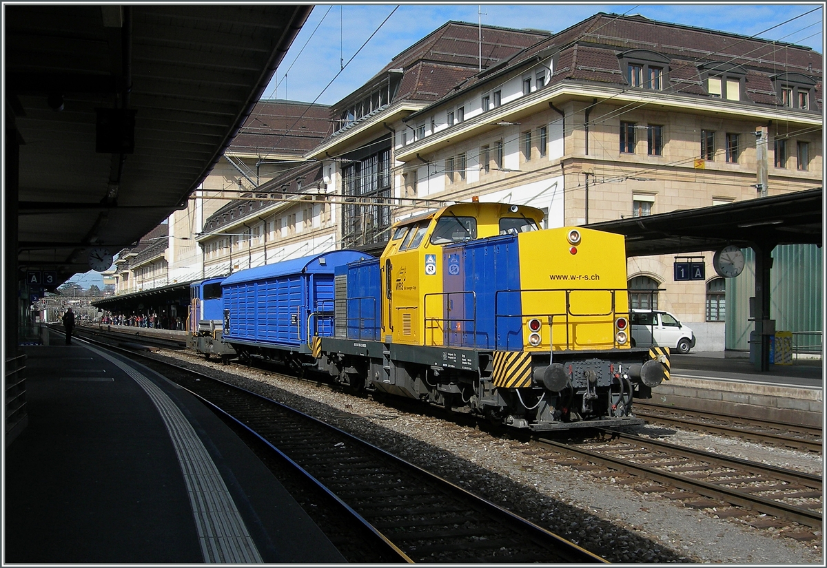 The Am 847 906-5 in Lausanne.
28.03.2015