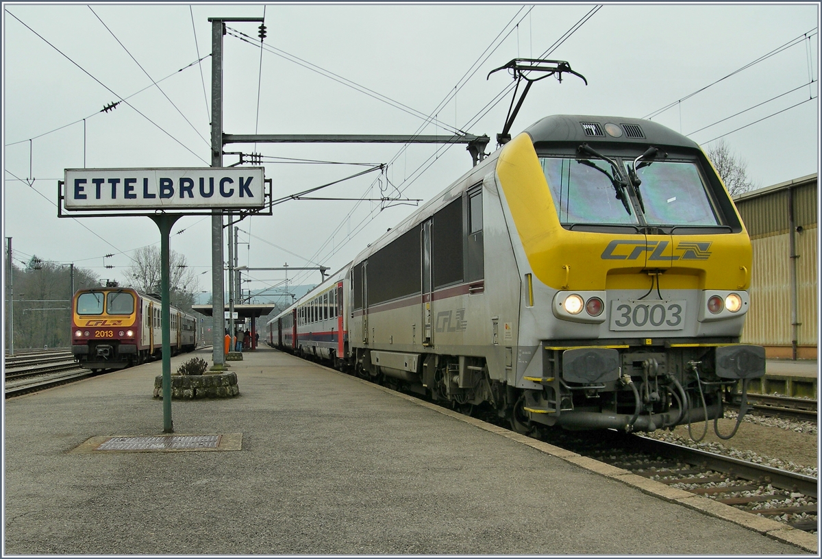 The CFL 3003 in Ettelbruck.
22.02.2008
