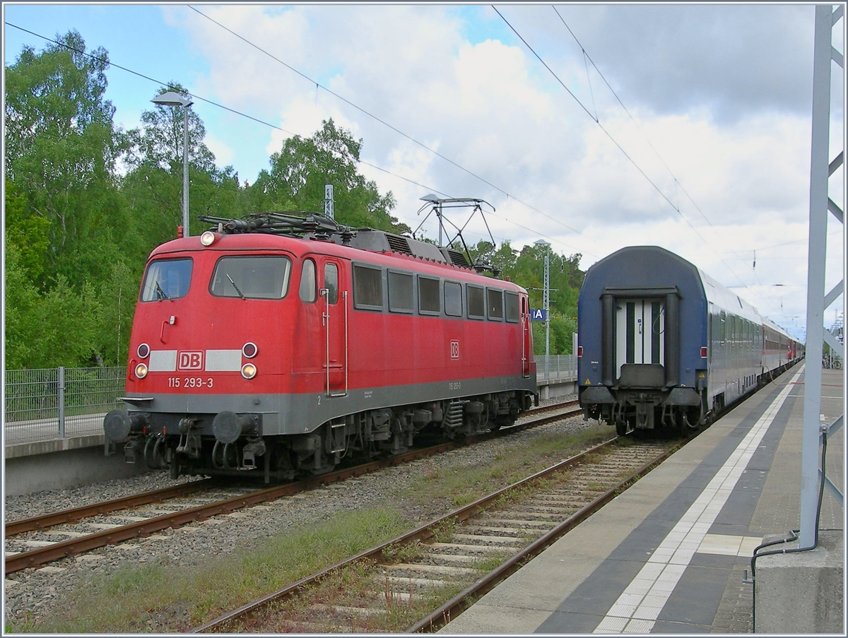 The DB 115 293-3 in Binz.
26.05.2006