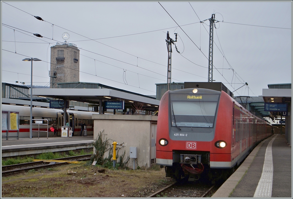 The DB ET 425 804-2 in Stuttgart Main Station.
30.11.2014