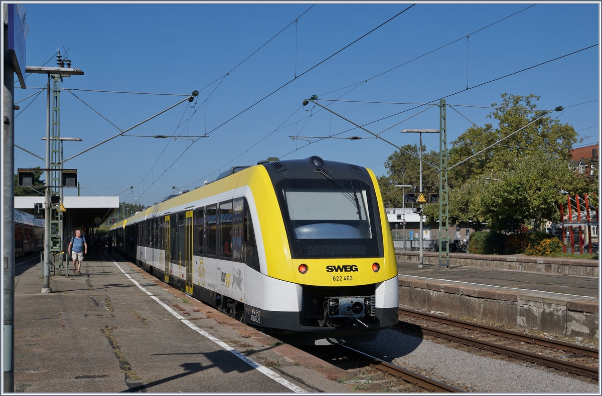 The new VT 622 463 in Radolfzell.

21.09.2019 