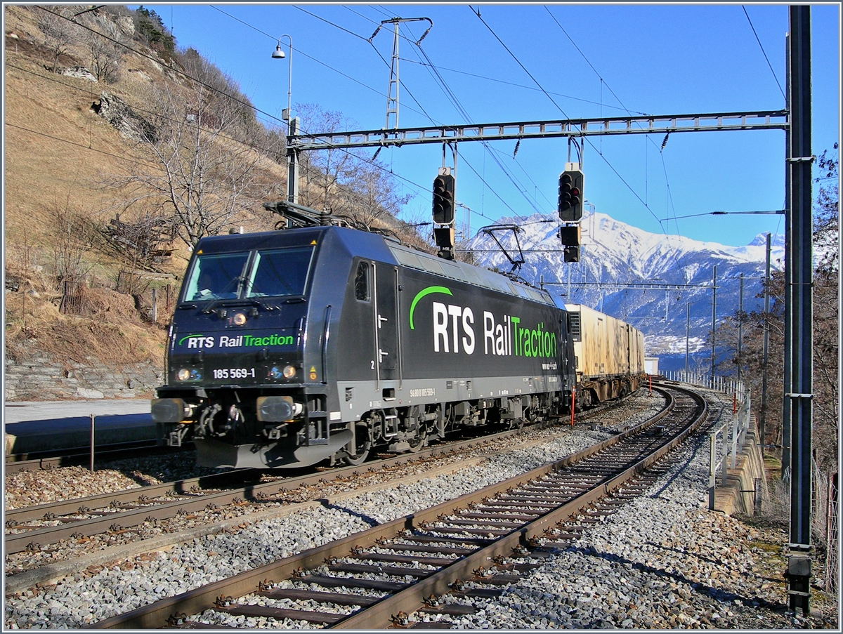 The RTS 185 569-1 in Lalden.
09.02.2008