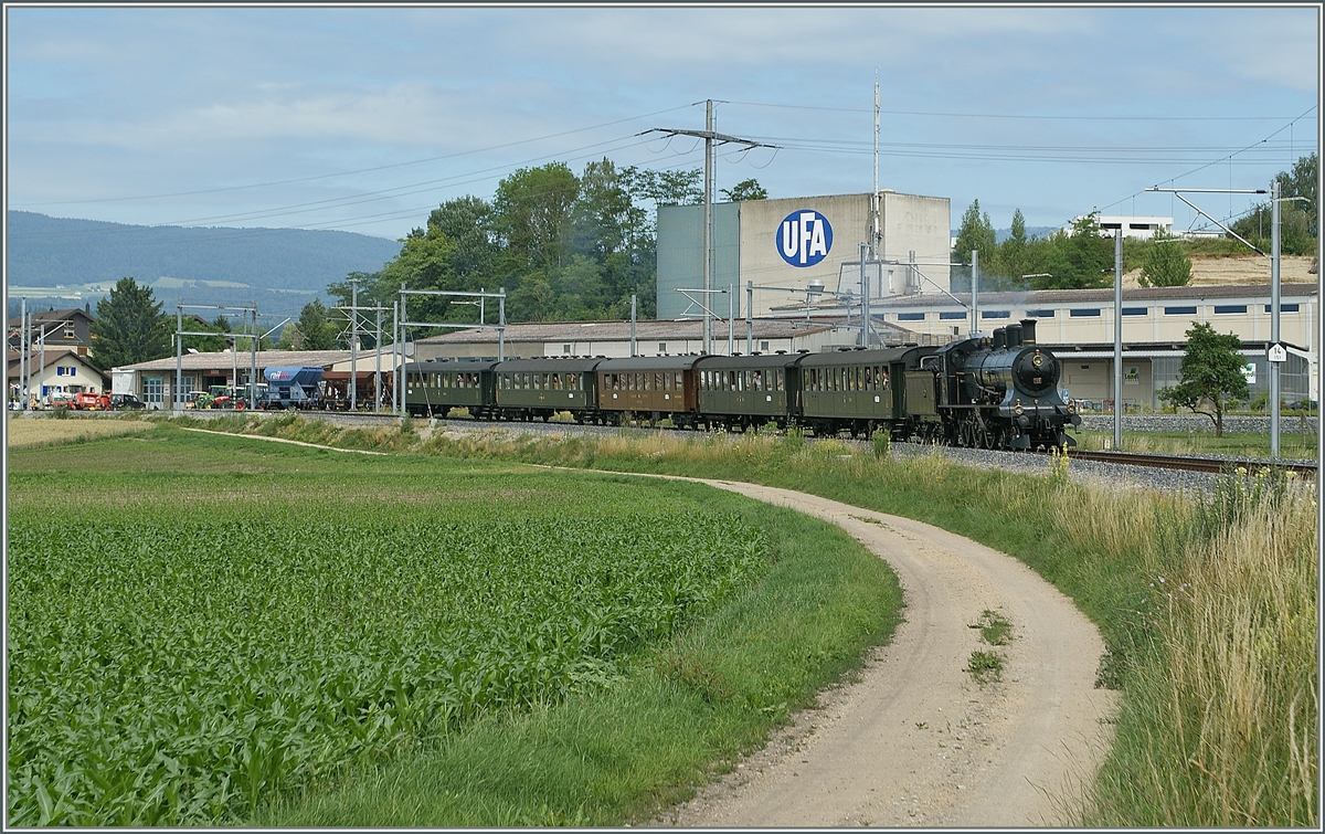 The SBB A 3/5 705 by Ins.
25.06.2011