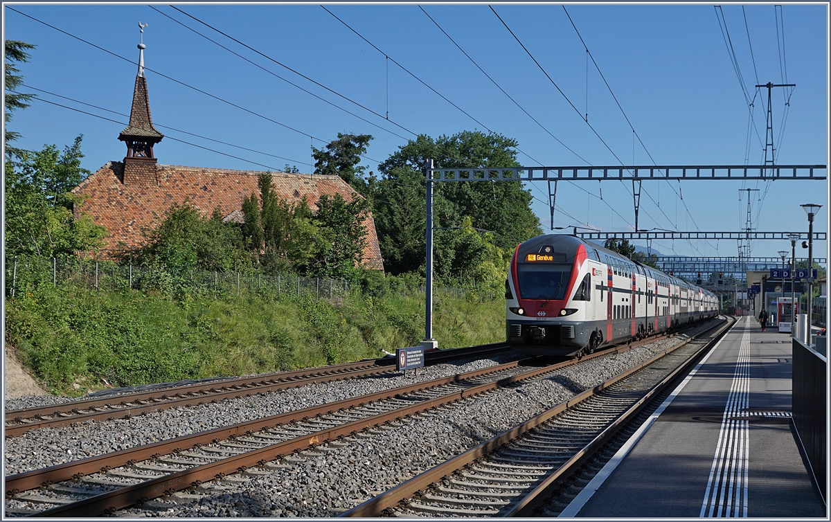 The SBB RABe 511 112 in Chambésy.
19.06.2018