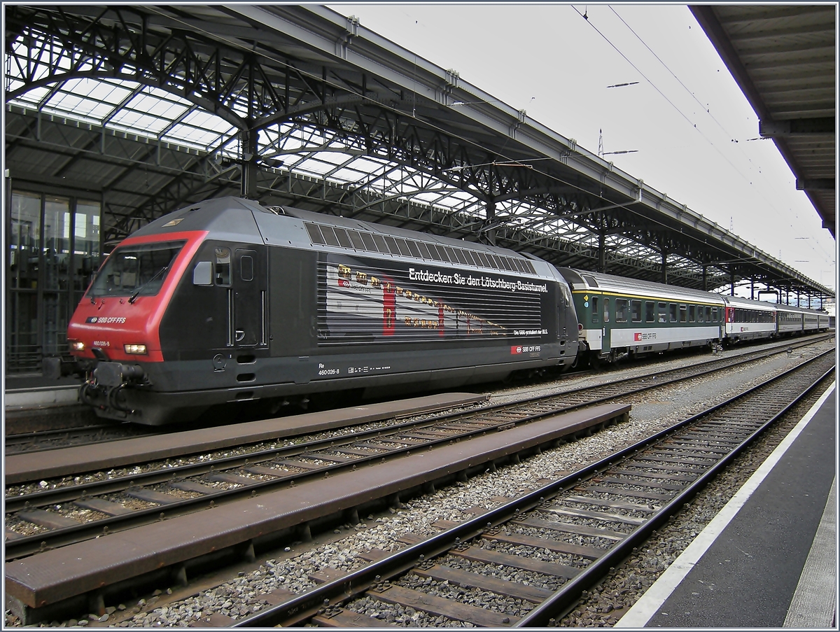The SBB Re 460 026-8 in Lausanne.
10.03.2008