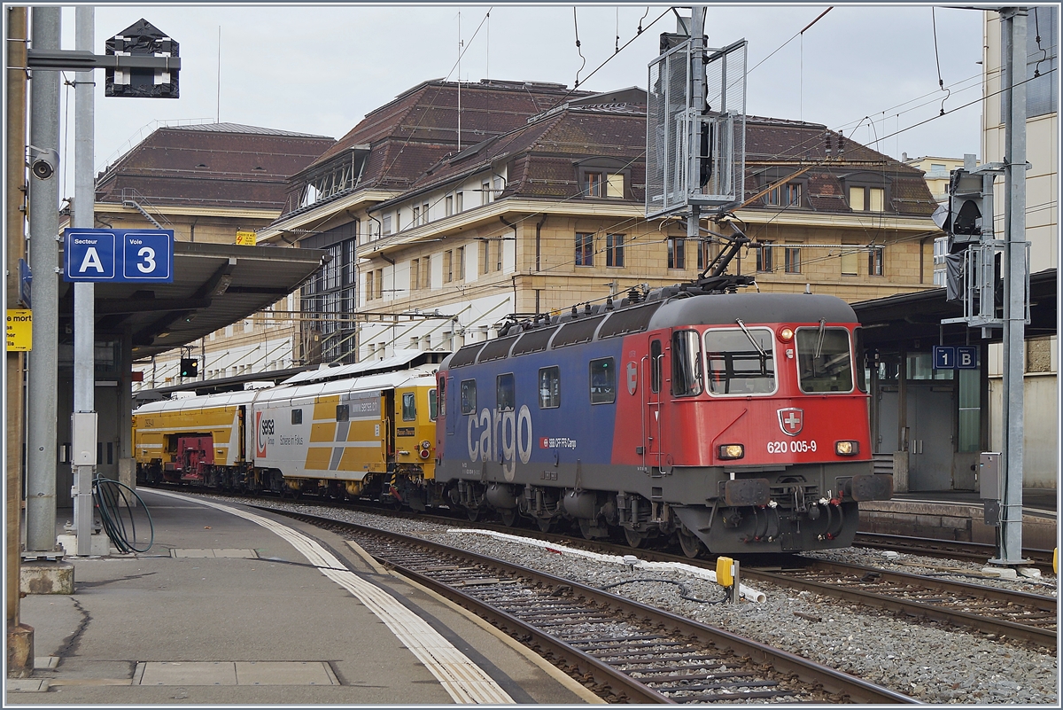 The SBB Re 620 005-9 in Lausanne. 

17.12.2019 