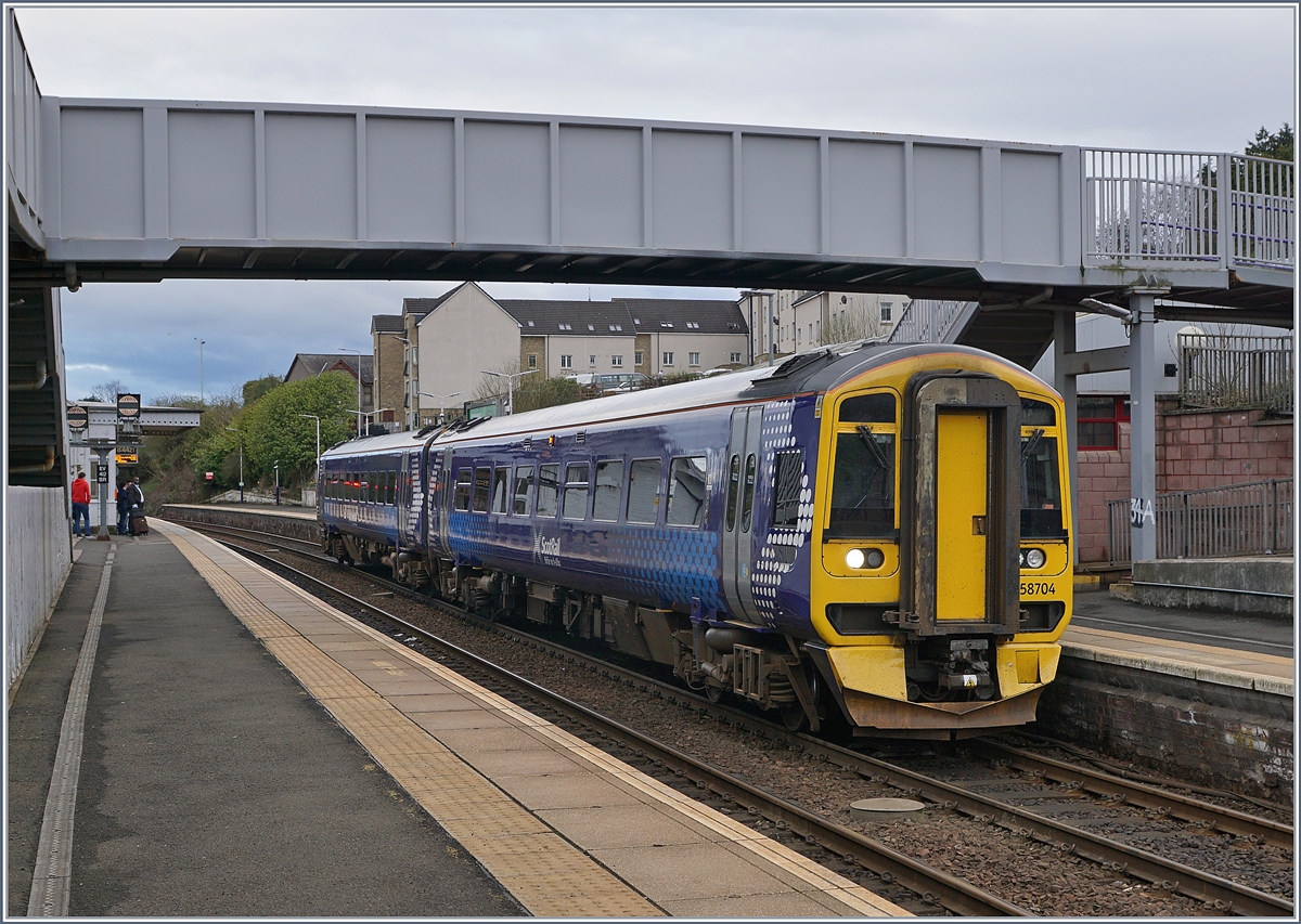 The ScotRail 158 704 in Kircaldy.
22.04.2018