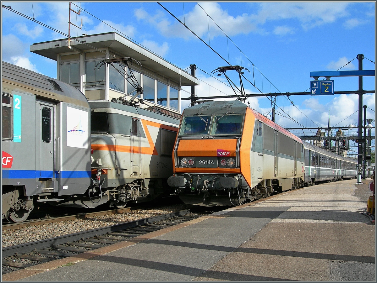 The SNCF BB 26 144 in Dijon.
24.10.2006