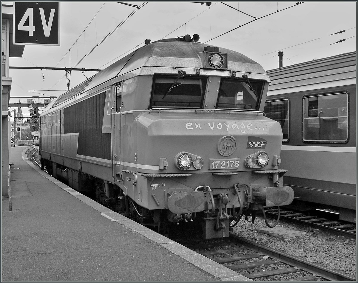 The SNCF CC 72 178 in Dijon.
24.10.2006