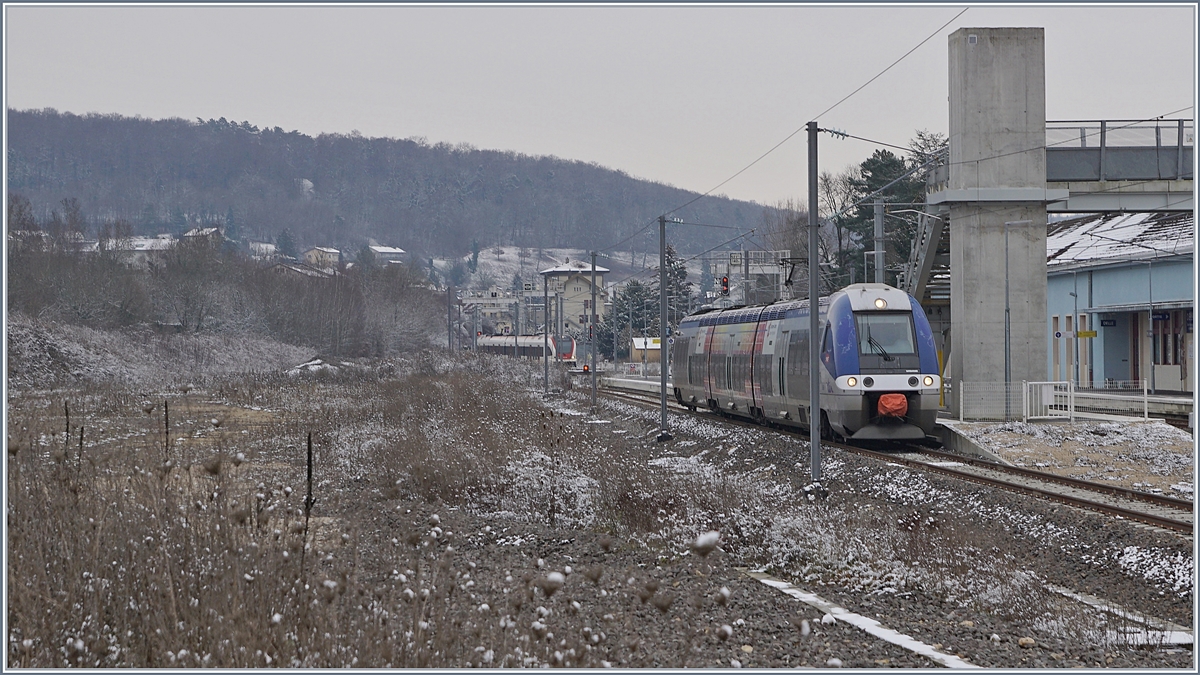 The SNCF Z 27570 to Belfort in Delle. 
11.01.2019