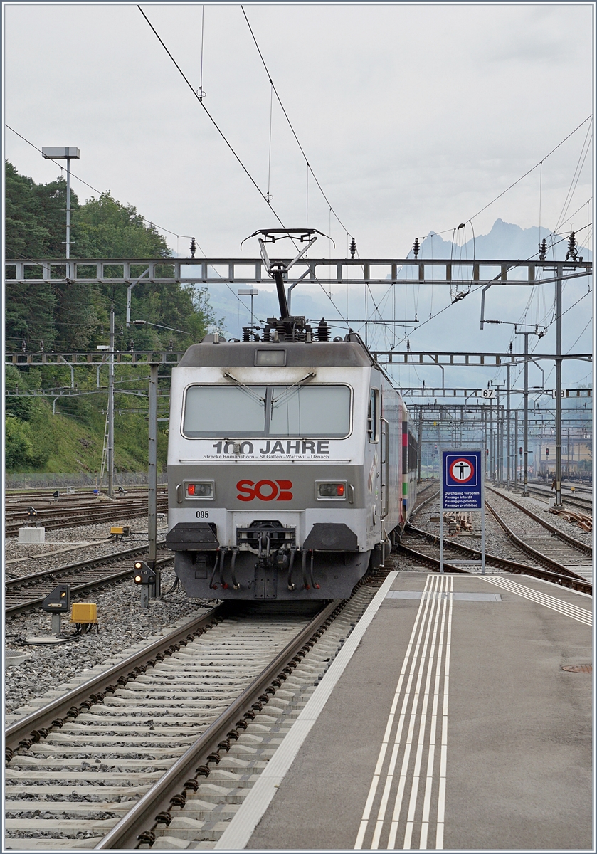The SOB Re 456 in Arth-Goldau on the way to St Gallen.
24.06.2018