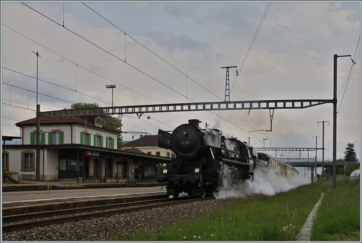 The VVT 52 202 on the way to Vevey in Chavornay.
14.05.2016