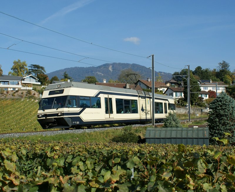 CEV GTW by Clies in the Vineyards of Vevey.
19.10.2009