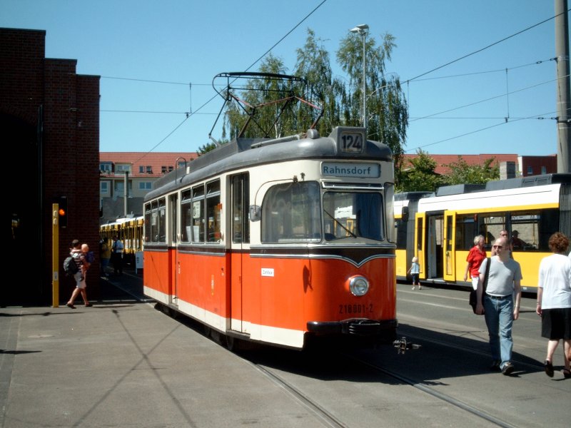 Historical Tram in Berlin, 2003