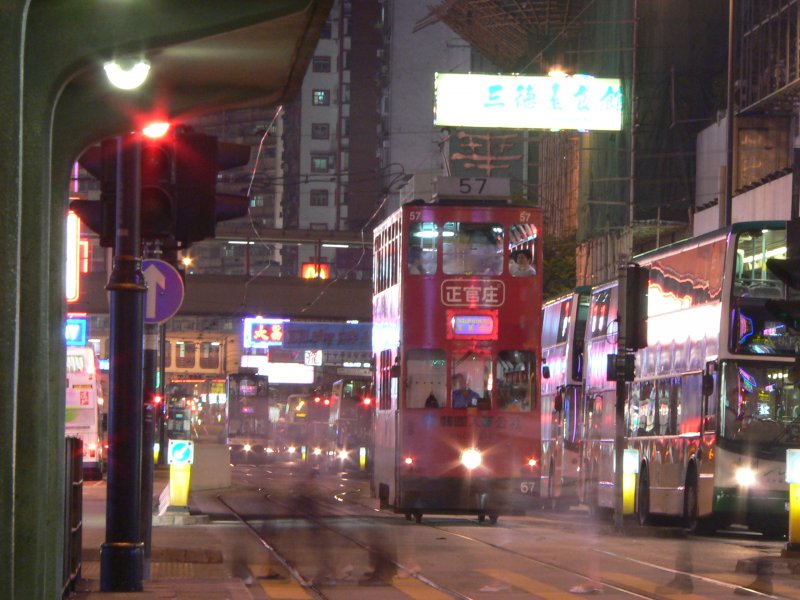 Hongkong at night, 09/2007