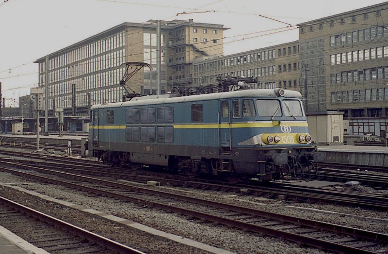 SNCB 1503 in Brussels South Station
04.08.2000