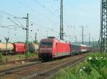 101 DB 101 003-2 with CNL from Kobenhavn near Basel. 
05.07.2006