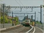 103 The DB 103 184-8 with the TEE Rheingold by St Saphorin. 
26. April 2011