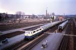 Class 111 in Rosenheim ...  Hans van der Sluis 03.11.2009
