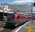 1116 The �BB Rail-Jet in Lausanne.
07.07.2008