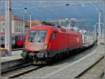 1116 1116 039-7 pictured at Innsbruck on March 8th, 2008.
