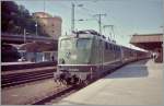 141 The DB 141 048-9 with a local train in Koblenz.
18.05.1992