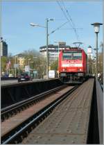 146 The 146 238-1 is approaching Konstanz. 
06.04.2011