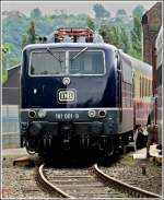 181 181 001-9 was shown in Koblenz L�tzel on May 22nd, 2011.