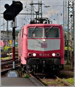 181 181 213-0 with IC from Luxembourg is arriving at the main station of Koblenz on June 23rd, 2011.