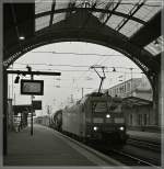 185 DB 185 026-2 wiht a Cargo Train in Strasbourg.
29.10.2011