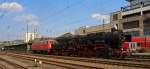 The steam locomotive 52 ...  Armin Schwarz 29.04.2011