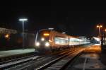 223 223 066 with ALX 81970 on the morning of the 13.12.2009 in Amberg. The first private train on this track.