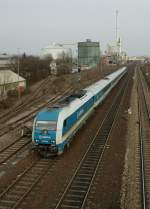 223 223 069 with a 'Alex' from Hof by Regensburg.
14.03.2009