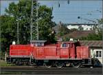 363 363 179-3 taken together with an other shunter engine at Plattling on September 11th. 2010.