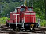 363 The shunter engine 363 153-8 taken in Saarbr�cken on June 22nd, 2009.