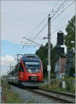 4024 By the Entering-Signal of Lochau H�rbranz I pictured  this �BB ET 4024 030-1 on the way to Schruns. 
20.09.2011