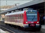 422 422 011-7 as urban train S 3 to the main station of Oberhausen pictured at the main station of Essen on April 2nd, 2011.