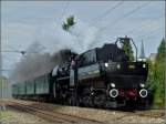 The steam engine 5519 ...  De Rond Hans und Jeanny 19.02.2011