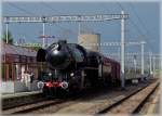 The steam engine 5519 ...  De Rond Hans und Jeanny 20.07.2011