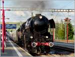 The steam engine 5519 ...  De Rond Hans und Jeanny 01.01.2012