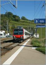 560-rbde-4-4 S 21 to Lausanne at Grandvaux.
03.10.2010
