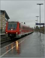 611 The DB 611 538 to Ulm is arriving at Friedrichshafen Stadt. 
16.11.2010