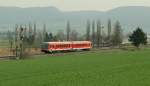 628 A local train in the Klettgau country by Neunkirch. 
08.04.2010