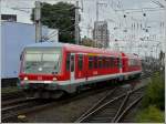 628 A loocal train to K�ln Deutz is arriving at the main station of Cologne on September 19th, 2011.