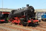82 German Steam Locomotive  82 008 (ex 082 008-4) in the S�dwestf�lische Railroad Museum on 23.04.2011 in Siegen (Germany).
