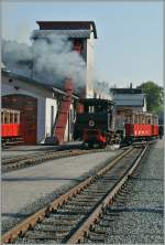Achenseebahn The 'Achenseebahn' Steamer N� 3 in Jenbach.
16.09.2011