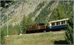 albula-line On the way to Spinas: RhB Ge 6/6 I N� 415.
12.10.2011