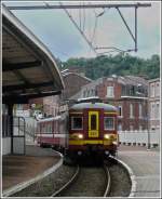 AM 62-79 AM 65 257 is coming from Spa G�ronst�re and is entering into the station of Pepinster on July 12th, 2008.